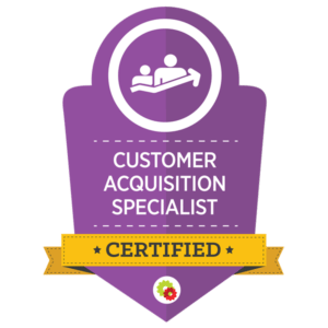 Customer Acquisition Specialist Certification Badge