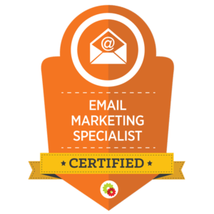 Email Marketing Specialist Certification Badge