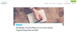 Email Copywriting Tips Infusionsoft Knowledge Center