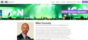 mike connolly speaking at ICON 2017