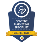 Content Marketing Specialist Certified